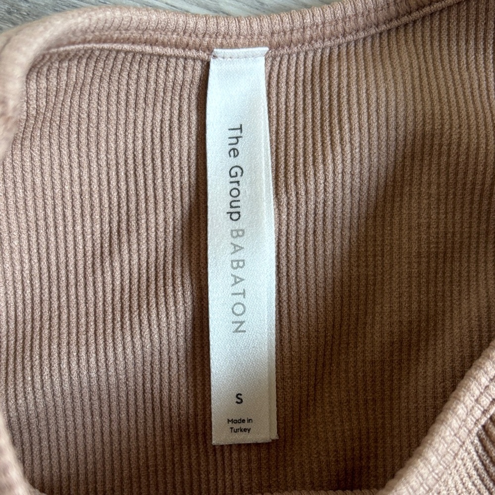 Babaton Ribbed Tank Top - Tan - Picture 2 of 3